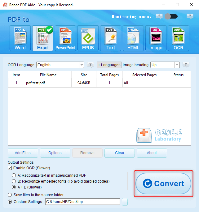 come modificare un grafico in pdf con renee pdf aide