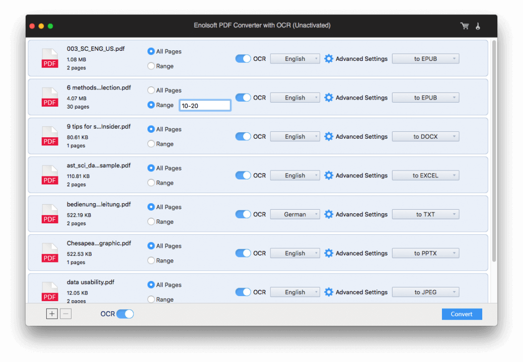 editor pdf enolsoft per mac