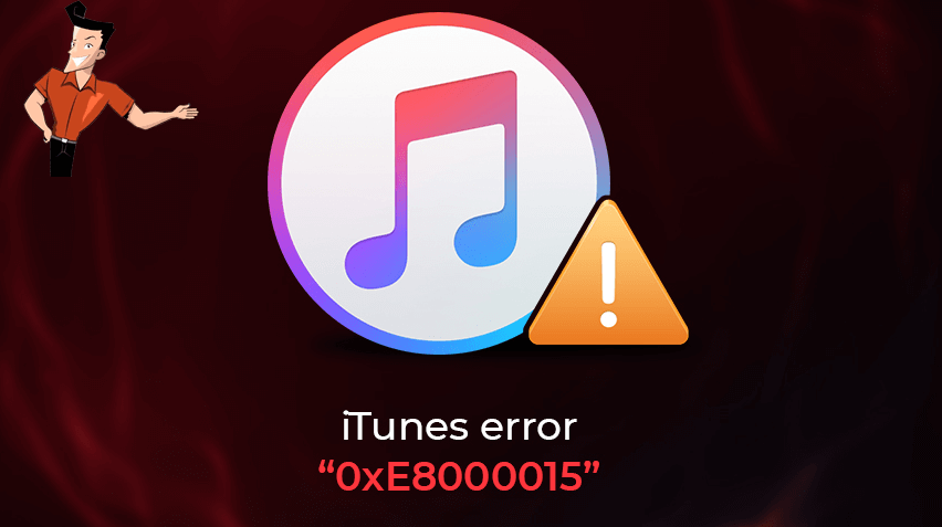 0xe8000015 errore itunes