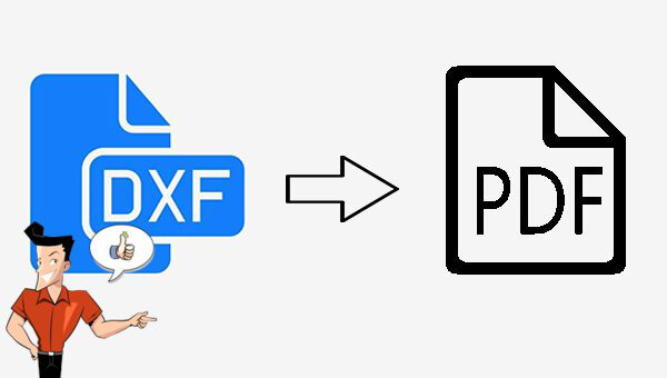 come convertire dxf in pdf