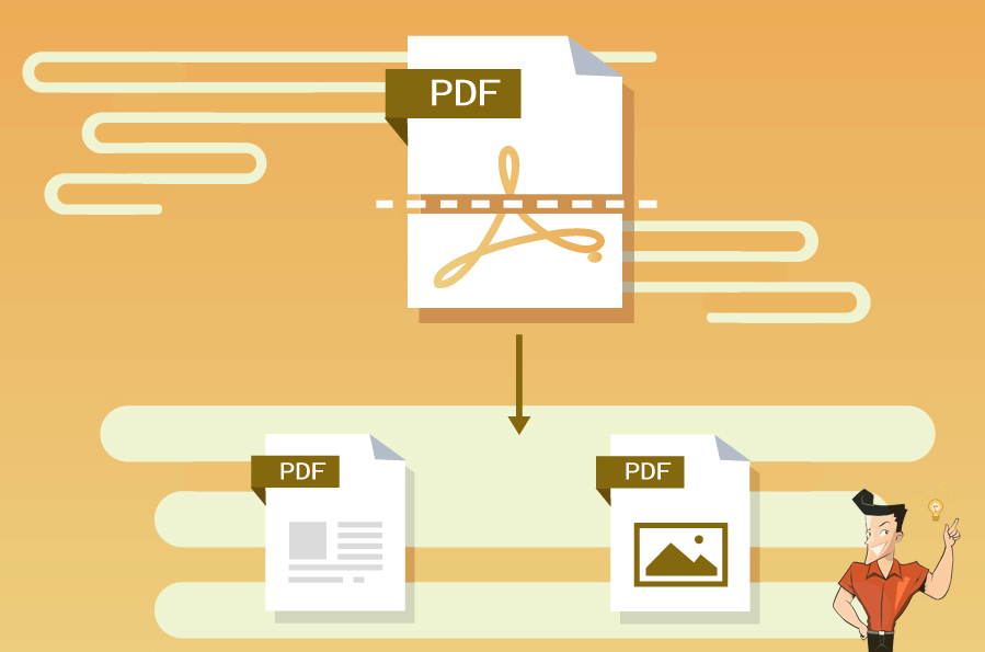 come dividere un file pdf per pagina