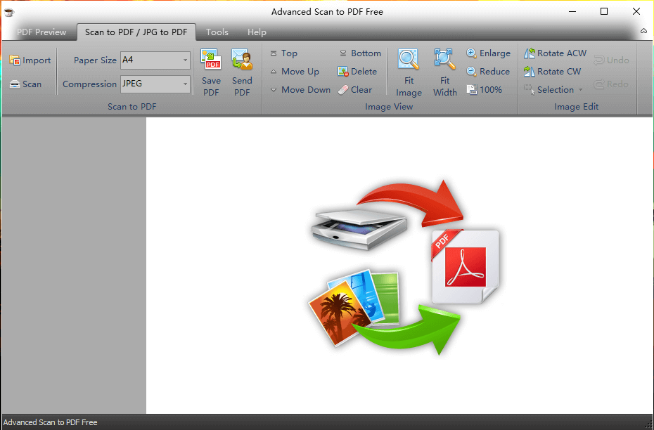 utilizzare la scansione avanzata in pdf gratis