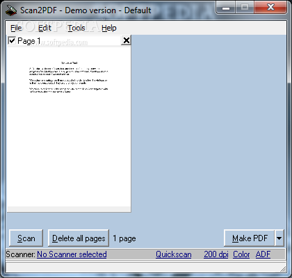 raccomandare lo scanner pdf gratuito scan2pdf